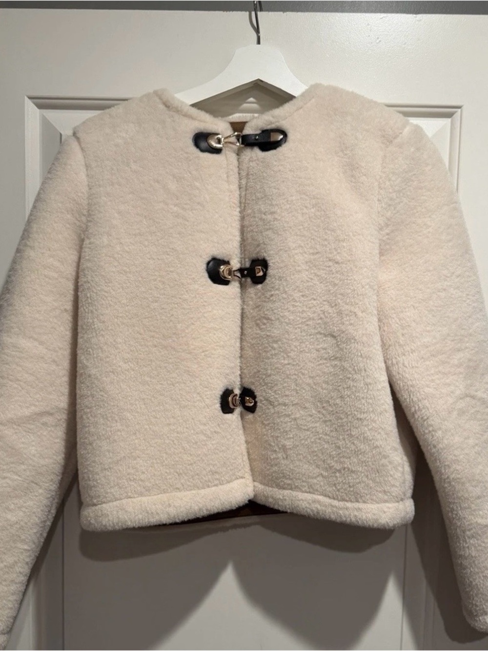 Zara faux shearling jacket